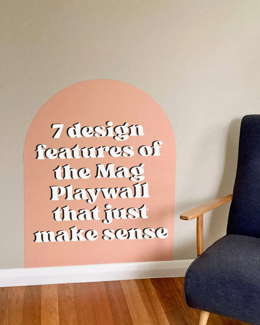 7 design features of the Mag Playwall that ✨just make sense✨