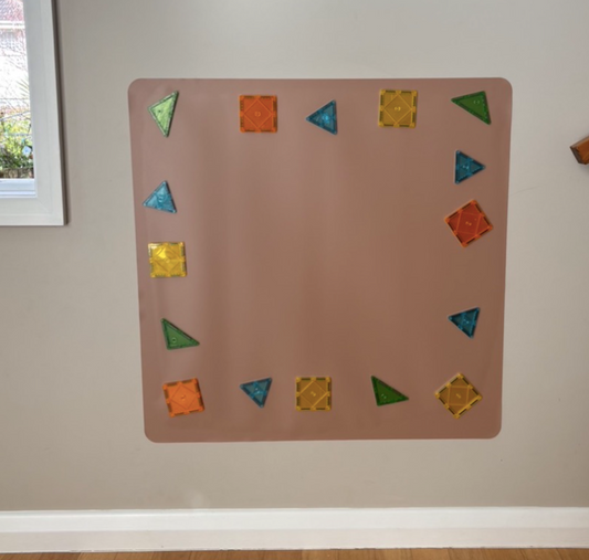 The Mag Playwall: Square Magnetic Wall Decal