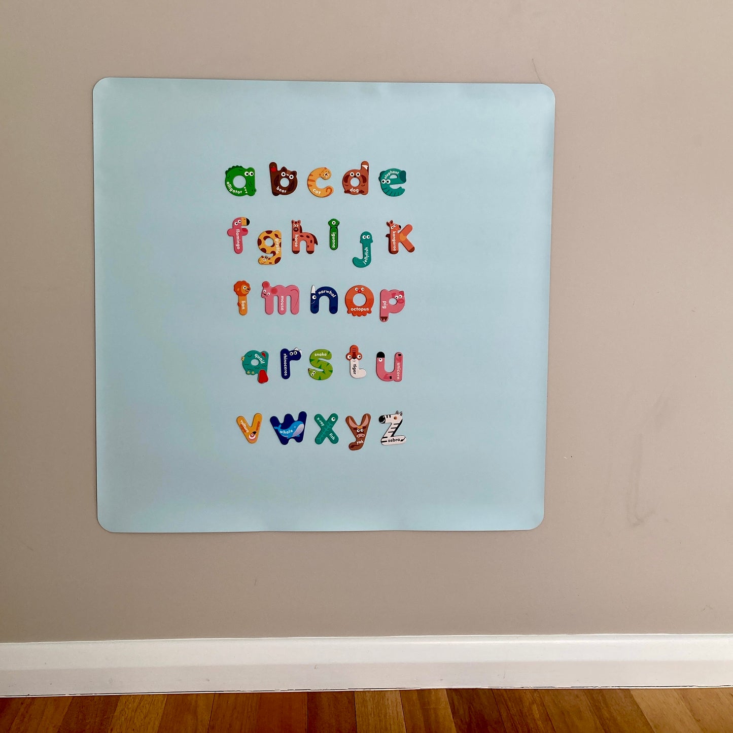 The Mag Playwall: Square Magnetic Wall Decal