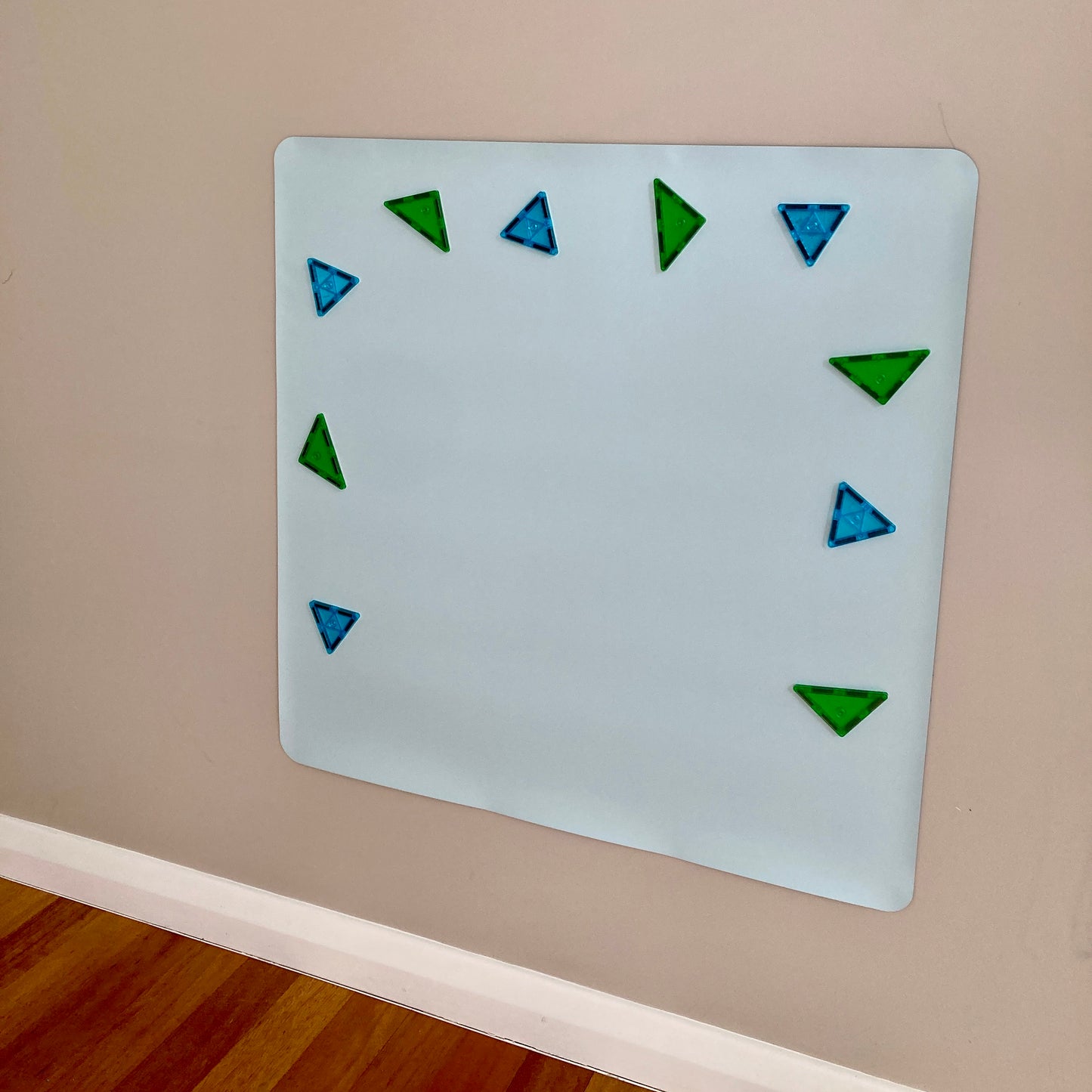 The Mag Playwall: Square Magnetic Wall Decal